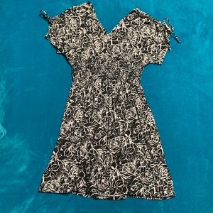 Black and white dress